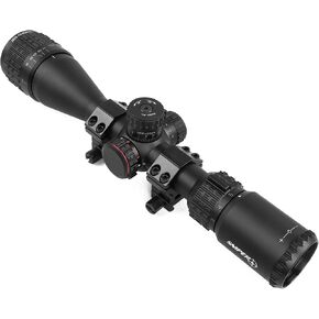 NT Series 4-16X50 / 6-24X50 AO Hunting Rifle Scope, Red/Green/Blue llluminate Glass Etched Reticle, Fully Multi-Coated Lens, Adjustable Objective SFP Riflescopes