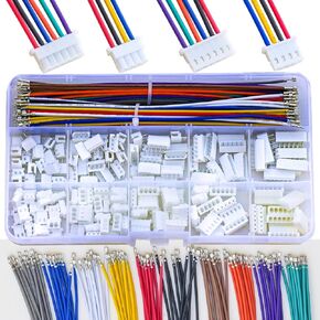 Tcenofoxy MX5264 2.5mm Pitch Connector with 22AWG Pre-Crimped Cables,Compatible with Molex 5264 MX 2.54mm Female Connector 2/3/4/5/6 Pin 5264 Housing (TC-MX2.54-5264)