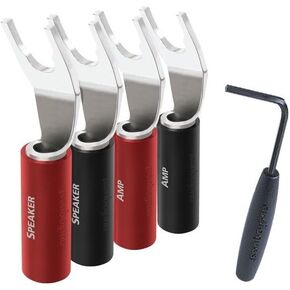 AudioQuest SG100 Spades 12 pack Silver