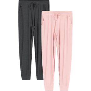 Latuza Women's Petite Pajama Pants Soft Viscose Sleep Joggers in Saudi Arabia