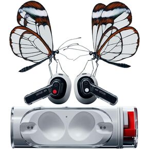 سماعات أذن لاسلكية من Nothing Ear Stick، سماعات أذن بلوتوث 5.2 مع 3 ميكروفونات، وقت تشغيل 29 ساعة IP54 مقاوم للماء - متوافق مع iPhone وAndroid، أبيض