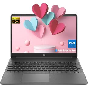 HP 15" FHD Notebook Laptop, Intel Core i3-1215U(6-Core, Beat i5-1135G7), 32GB RAM, 1TB SSD, Intel UHD Graphics, Wi-Fi, Bluetooth, Webcam, Windows 11 Pro, GM Accessories