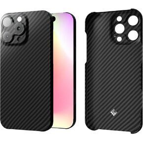 Latercase | Compatible with iPhone 16 Pro Max | Classic | Durable iPhone 16 Pro Max Phone Case | 0.6mm Thin Aramid Fiber, 10 Grams, Precision Lasercut, Full Camera Protection, Nonslip Matte Finish