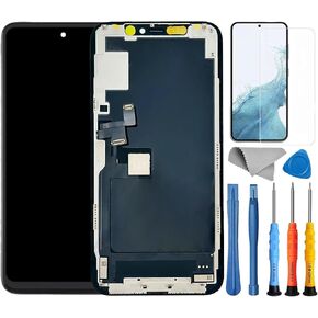 Screen Replacement for iPhone 11 Pro Screen Replacement kit for iPhone 11 pro Replacement Screen A2160 A2217 A2215 LCD Display Touch Digitizer Assembly with Tools 5.8 Inch Black