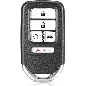 Key Fob Replacement Compatible with Honda Civic 2016 2017 2018 2019 2020 2021 Smart Proximity Keyless Entry Remote Control Uncut Key 5 Buttons 433Mhz FCC ID: KR5V2X 72147-TBA-A11