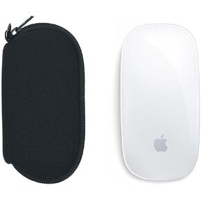 2 Pcs Soft Storage Mouse Carrying Case Bag Neoprene Travel Case for Apple Magic Mouse (I and II 2nd Gen)