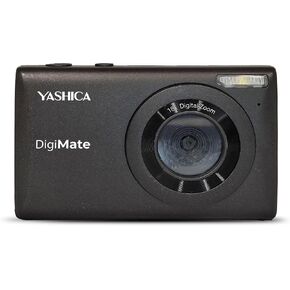 كاميرا Yashica DigiMate الرقمية، كاميرا 4K للتصوير الفوتوغرافي، كاميرا رقمية للنقطة والتقاط مع تكبير 18X، تدعم بطاقات Micro SD، كاميرا رقمية صغيرة للفتيات والفتيان في سن المراهقة - أوف وايت in Kuwait