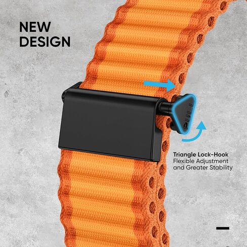 حزام رياضي متوافق مع Samsung Galaxy Watch 7 Ultra Bands 47 مم، حزام عريض من نسيج النايلون للطرق الوعرة مناسب لساعة Samsung Galaxy Watch Ultra Band للرجال والنساء in Saudi Arabia