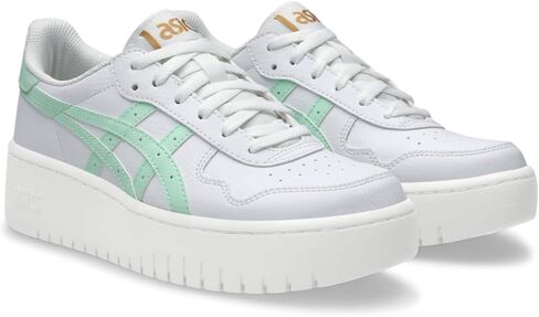 حذاء رياضي للسيدات من ASICS JAPAN S PF Sportstyle، مقاس 7، أبيض/أزرق ARCTIC in Kuwait