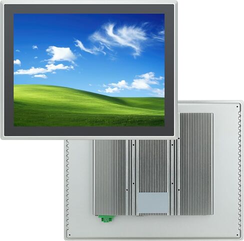 21.5 inch Capacitive Multi-Touchscreen Industrial Embedded Win-10 PC Monitor, IP65 Screen with 10 Points Touch Display, i5+RAM 8G+256G SSD, Integrated Phoenix2pin, HD-MI-Out & USB Ports in Kuwait