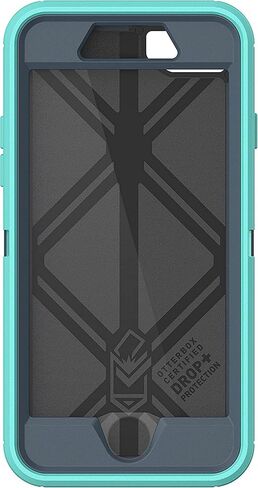 OtterBox Defender Series Case for iPhone SE (3rd and 2nd Gen) & iPhone 8/7 (Only - Not Plus) with Cleaning Cloth - Case Only - Non-Retail Packaging - Mint Dot in Saudi Arabia