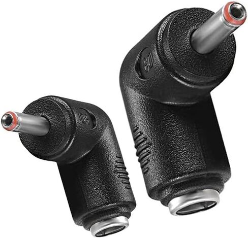 5.5x2.1 mm to 3.5 X 1.35mm DC Adapter, 3.5 mm Barrel Plug to 5.5x2.1 mm Adapter Laptop Made for Security Cameras, LED Lighting, USB Lights, USB Fans, Table Lamp, Bluetooth Audio in Kuwait