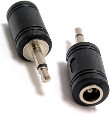 5.5x2.1 mm to 3.5 X 1.35mm DC Adapter, 3.5 mm Barrel Plug to 5.5x2.1 mm Adapter Laptop Made for Security Cameras, LED Lighting, USB Lights, USB Fans, Table Lamp, Bluetooth Audio in Kuwait