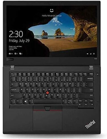 لاب توب لينوفو ثينك باد T480s الترا بوك 14 بوصة فل اتش دي اي بي اس، انتل كور i7-8650U، ذاكرة الوصول العشوائي 16 جيجا DDR4، 512 جيجا اس اس دي، لوحة مفاتيح بإضاءة خلفية، ويندوز 10 برو (متجدد) in Saudi Arabia