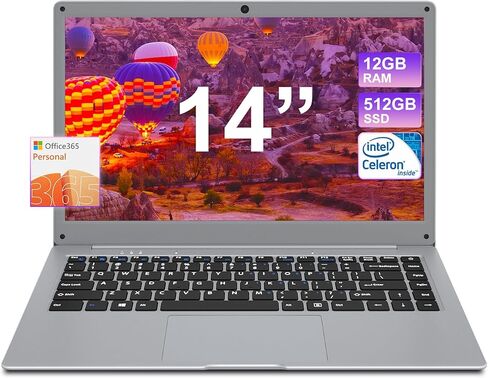 كمبيوتر محمول Jumper مع Office 365، وذاكرة وصول عشوائي 12 جيجابايت، ومحرك أقراص SSD سعة 512 جيجابايت، وبطاقة TF سعة 256 جيجابايت قابلة للتوسيع، وكمبيوتر محمول مقاس 14 بوصة مع شاشة FHD 1080 بكسل، ووحدة المعالجة المركزية Celeron N (حتى 2.6 جيجا هرتز)، وبطار in Kuwait