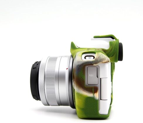 R50 Case, BMAOLLONGB Fullbody Frosting Ultra-Thin Lightweight Rubber Soft Silicone Housing Case Bag Cover for Canon Eos R50 (Green) in Saudi Arabia