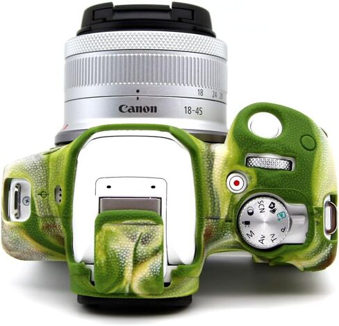 R50 Case, BMAOLLONGB Fullbody Frosting Ultra-Thin Lightweight Rubber Soft Silicone Housing Case Bag Cover for Canon Eos R50 (Green) in Saudi Arabia