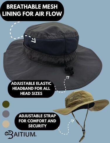 Sun Hat for Men, Fishing Hat Men, Boonie Hat, Mens Sun Hat, Safari Hat Men, Beach Hat Men, Hiking Hat Men, Sun Hats for Men in Saudi Arabia