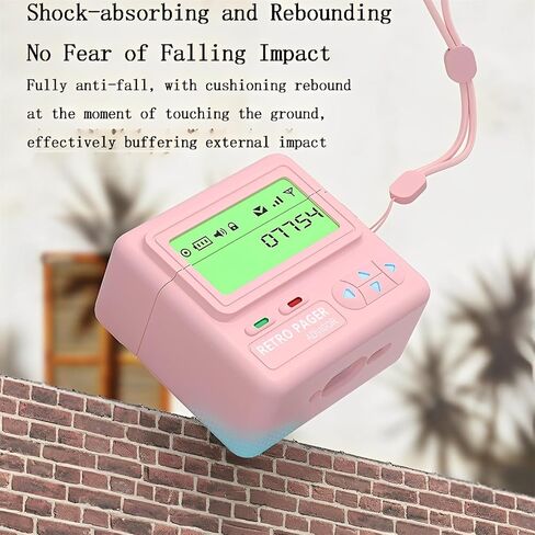 SKPY 3D Pager Case Compatible with AirPods 4 Case Cover, Shock-Proof Protective Cute Soft Silicone Luminous Case with Cleaning Pen, Lanyard for Men Women in Saudi Arabia