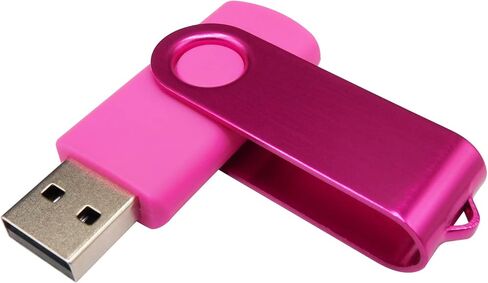 محركات أقراص فلاش USB بسعة 256 ميجابايت، محركات أقراص الإبهام، بطاقات ذاكرة بندريف مع محول OTG ومحول Type-C/USB C (وردي) in Kuwait