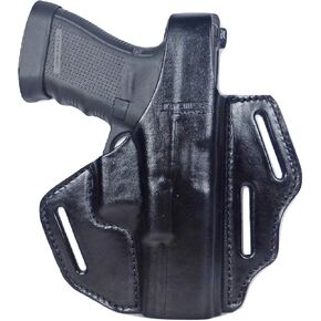 Tactical Scorpion Gear 3 Slot Leather Thumb Break Holster: fits Taurus G3