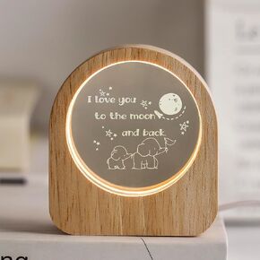 ZHSHWAT Mom Birthday Gifts, K9 Crystal Keepsake with Rechargeable Color-Changing LED Base from Daughter Son for Mom， Mothers Day Christmas Anniversary Birthday Gifts for Mom