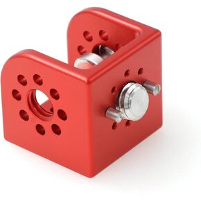 DRRI 3/8 Right Angle Mount Extension Bracket 3/8 1/4 Screws for ARRI Sony Red Camera Video Image Transmission Monitor Wireless Follow Focus Adapter DSLR Camera Cage