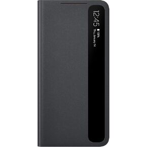Samsung Galaxy S21+ Case, S-View Flip Cover - Black (US Version)