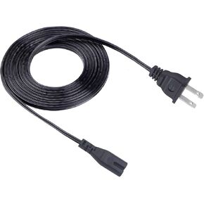 8ft Power Cord Replacement for Sony SA-SW5 SA-WSC40 SA-SW3 Subwoofer 2 Prong IEC C7 AC Power Cord Cable