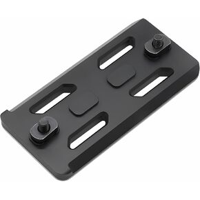 Mlok Arca Swiss Tripod Mount Plate, Mlok to Arca Quick Release Rail Adapter for Rifle Tripod Ballhead, Compatible with RRS Dovetail