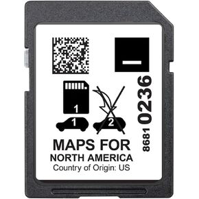 Latest 86810236 SD Card Map Compatible with Cadillac Ct5 Ct6 Buick Enclave Encore 2019-2021 USA map