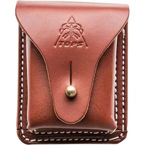 Tops SHL-LBP-01 Leather Bushcraft Pouch