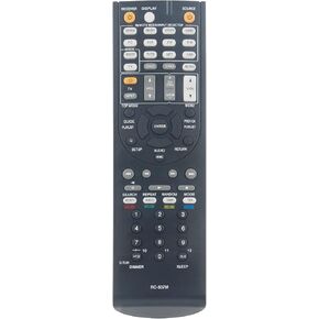 RC-837M New Replacement Remote Control Fit for Onkyo AV Receiver TX-NR809 TX-NR515AE HT-RC470 TX-NR616 TX-NR414 HT-S6500 RC-834M HT-R494 HT-S5800 HT-S7805 TX-NR818