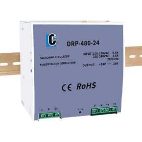 24volt Power Supply 20A; Input:100-120V or 200-240V;Output:24Vdc;24v 20Amp Power Supply