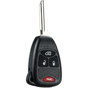 Replacement for Keyless Entry Remote Car Key Fob 2006-2009 Dodgee Durango 2006-2007 Magnum Charger FCC ID: OHT692427AA Frequency: 315MHZ (1)