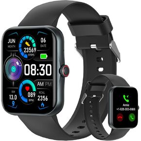 PTHTECHUS Smart Watch for Kids, 1.83" Fitness Tracker Smartwatch for young with Heart Rate/Sleep Monitor 37 Sports Modes Calorie Step Counter Phone Calls Siri Notifications for Andriod iPhone (Purple)
