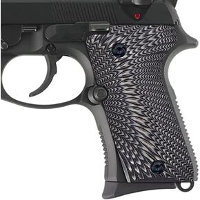 Guuun G10 Grips for Beretta 92/96 Compact, Tactical Sunburst Texture