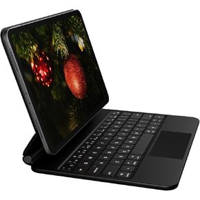 Keyboard Case for iPad Pro 13 inch (M4, 2024),Magic Keyboard Case for iPad Pro 13(5th Gen), Multi-Touch Trackpad, Easy-Set Magnetic Stand, Comfortable Typing, 2.16lbs-Black