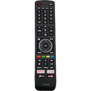 EN3K39S Remote Replace for SharpTV LC-40Q5020U LC-43N7002U LC-50Q7020U LC-50Q7030U LC-50Q7080U LC-50Q7180U LC-55Q7020U LC-55Q7050U LC-55Q7500U LC-55Q8000U LC-65Q7000U LC-65Q7020U LC-65Q7080U LC-Q7030U