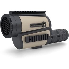 GPOTAC 45 15-45x60 Spotting Scope, Straight, Black/Desert Sand, TS100