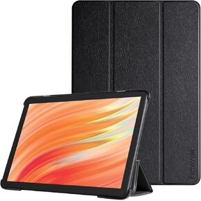 Famavala Shell Case Cover for 10.1" Amazon Fire HD 10 Tablet (13th Generation, 2023 Release) (Black)