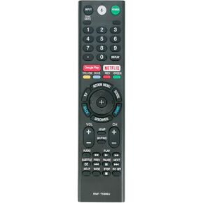 RMF-TX300U Replacement Voice Remote Applicable for Sony TV XBR-43X800E XBR-49X800E XBR-55X800E XBR-65X850E XBR-75X850E XBR-55X806E XBR43X800E XBR49X800E XBR55X800E XBR65X850E XBR75X850E XBR55X806E