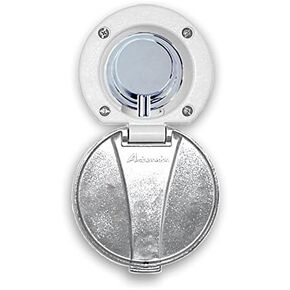 Ambassador Marine Aidack Stainless Steel Lid/Plastic Recessed Shut-Off Valve/Mixer