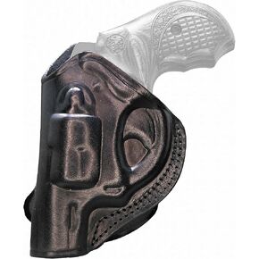 Cardini Leather | Premium OWB Leather Paddle Holster for Concealed Carry | J Frame Holster, S&W 642 Holster, for Ruger SP101 Holster, Taurus 605 Holster, for Ruger LCR Holster, 38 Special Holster