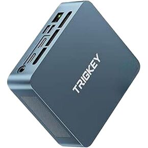 TRIGKEY Ryzen 7 5850U Mini PC, 8C/16T, Up to 4.4GHz, Mini Computer 16G DDR4 500G NVMe SSD, DP+HDMI+Type-C Triple-Screen 4K Output, WiFi-6, BT 5.2, Office/Home Micro PC in Kuwait