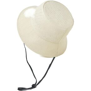 Men's Mesh Bucket Hat for Summer Cooling Fishing Hat Windproof Sun Cap for Hiking, Travel