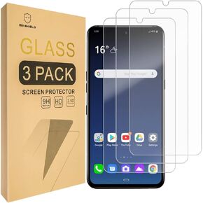 Mr.Shield [3-Pack] Designed For LG G9 ThinQ/LG V60 ThinQ [Tempered Glass] [Japan Glass with 9H Hardness] Screen Protector with Lifetime Replacement