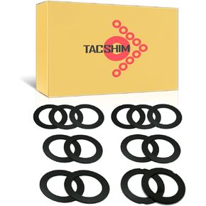Black 1/2"x28 Barrel Shim Kit for .223 5.56 (14 Pack)