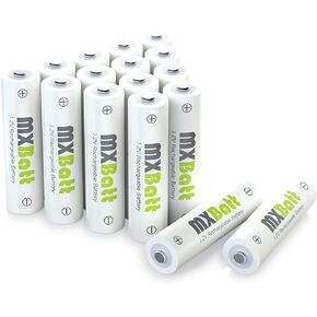 Rechargeable AA Batteries Nimh 1.2V 3300mah Double A Batteries Low Self Discharge Pack of 16