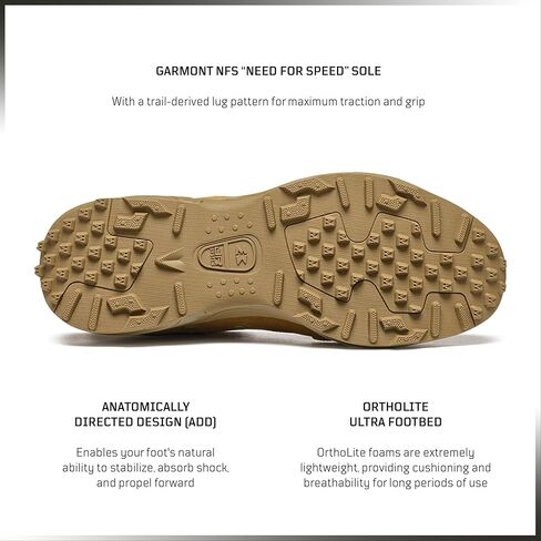 حذاء GARMONT T 8 القتالي للرجال والنساء، AR670-1 ومتوافق مع Berry، أحذية عسكرية وتكتيكية in Kuwait